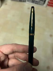 Dark Green & Gold Plated Cross, ball point pen - Photo 2