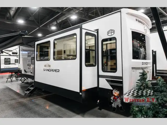 2026 Forest River RV Sandpiper Destination Trailers 389HBFL