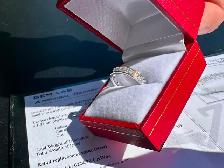 #793 - 14kt White Gold, 1.22 Carat Diamond Band, Size 5 - Photo 4