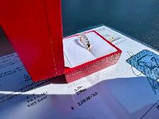 #806 - 14kt Yellow Gold, 1/2 Carat Diamond Band, Size 6 - Photo 6