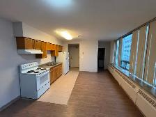 1 Bedroom apartment in a clean apartment building.