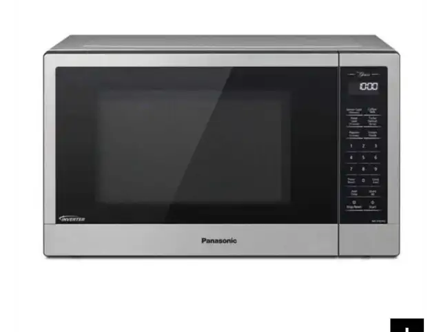 Brand New Panasonic 1200W Stainless Steel Microwave