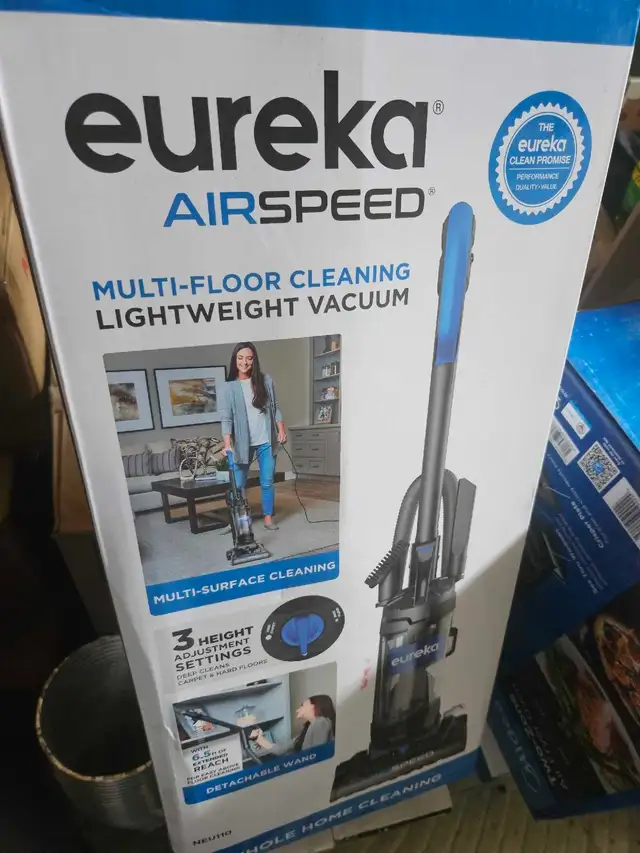 Brand new Eureka Airspeed vacuum cleaner sealed in box - Photo 2