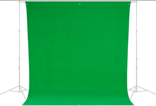 Backdrop kit - Westcott chrome (green) backdrop with stands