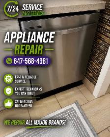 All Appliance !rePaiR!te.ch.ni.ci.an&Washer & Dryer sale