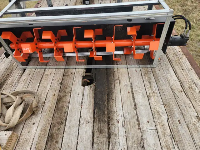 New Rototiller Skid Steer 72" 6 Ft Skidsteer Rotary Roto Tiller