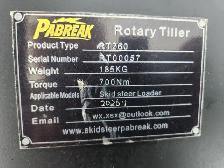 New Rototiller Skid Steer 72" 6 Ft Skidsteer Rotary Roto Tiller - Photo 3