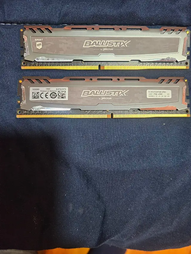 16gb ballistix ddr4 ram