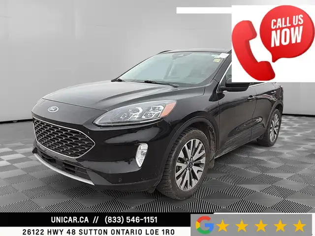 2022 Ford Escape Titanium AWD No Accidents Apple CarPlay Pano Su