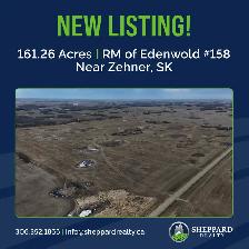 1 Quarter | R.M. of Edenwold # 158 | Near Zehner, SK