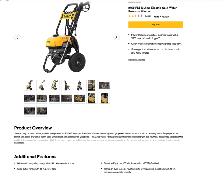 Dewalt Electric Pressure Washer - Photo 4