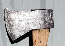 1950's 2 1/4lb. True Temper Black Prince axe,lion brand axehead