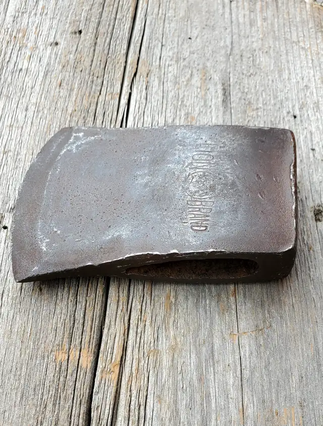 1950's 2 1/4lb. True Temper Black Prince axe,lion brand axehead - Photo 6