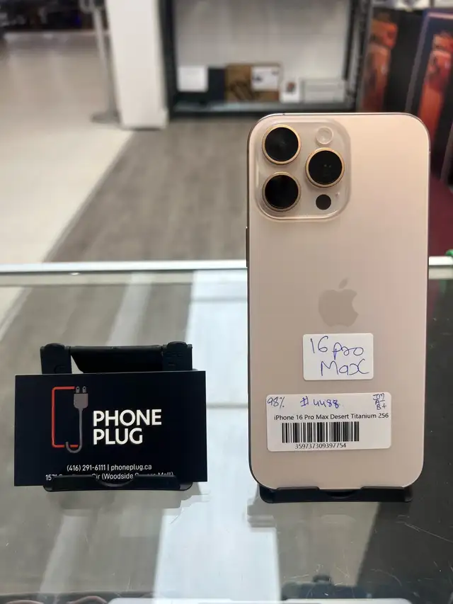 Limited Offer! iPhone 16 Pro Max-256gb!