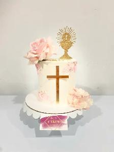 Holy communion cake, custom cake - Photo 2
