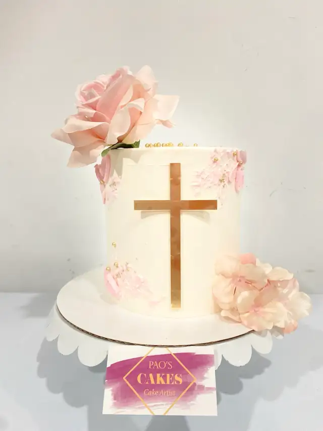 Holy communion cake, custom cake - Photo 4