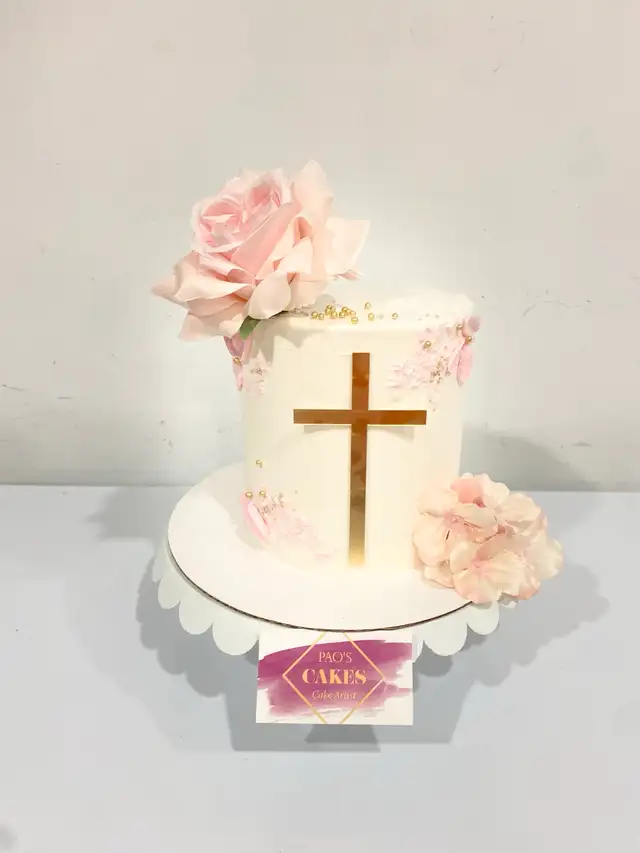Holy communion cake, custom cake - Photo 6