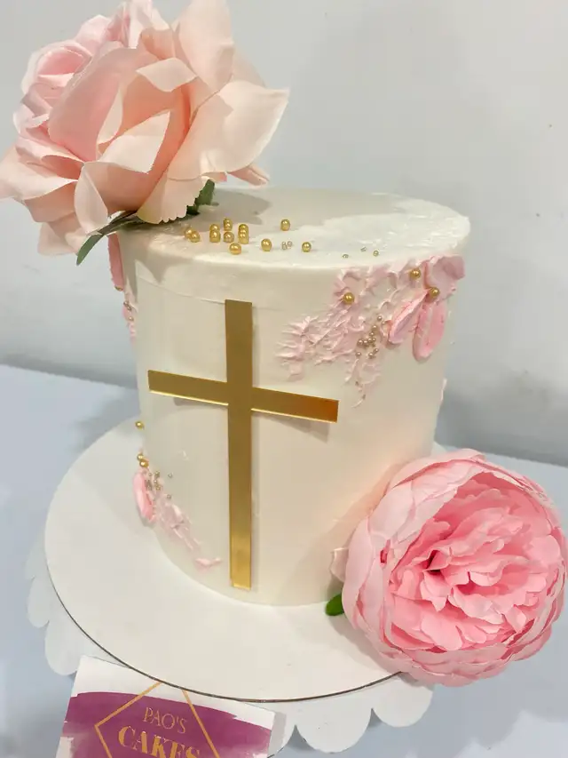 Holy communion cake, custom cake - Photo 7