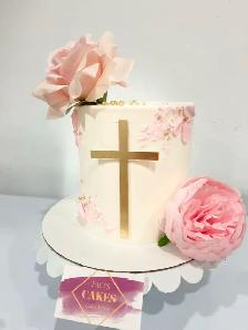 Holy communion cake, custom cake - Photo 8