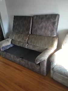 Divan lit avec matelas