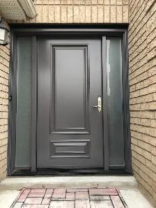 'ENTRY STEEL, FIBERGLASS DOORS at reduced  price '