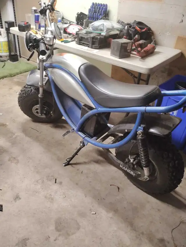 60 volt mini bike 80k distance brand new