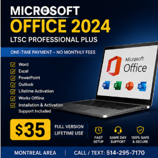 Microsoft Office 2024 PRO PLUS