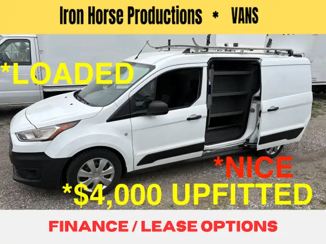 2020 Ford Transit Connect Van $4,000 UPFITTED LOADED CAN FINANCE