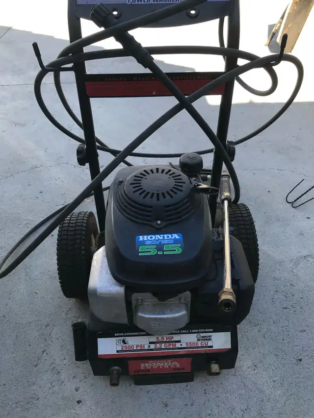 Pressure Washer - gas Honda motor