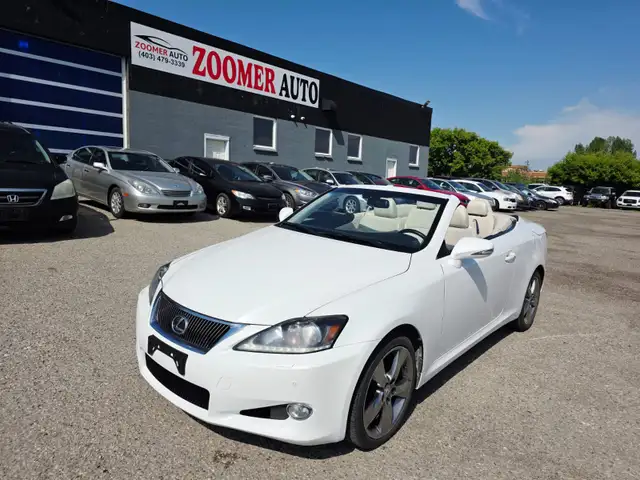 2011 Lexus IS 250C Convertible Leather Navi Camera Clean Carfax