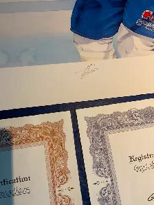Guy Lafleur set of 2 signed & numbered lithographs. Glen Green - Photo 9