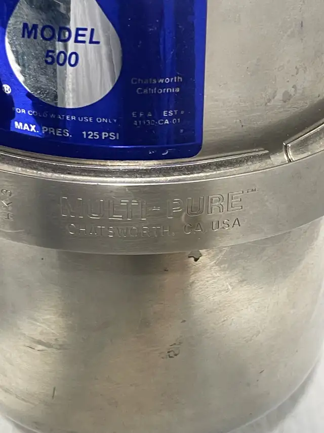 2 Multi-Pure Water Filter system - Photo 3