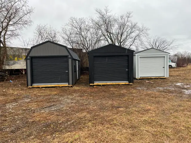 12x32 Prebuilt Garage IN STOCK - 5% OFF SALE & Free Delivery! - Photo 3