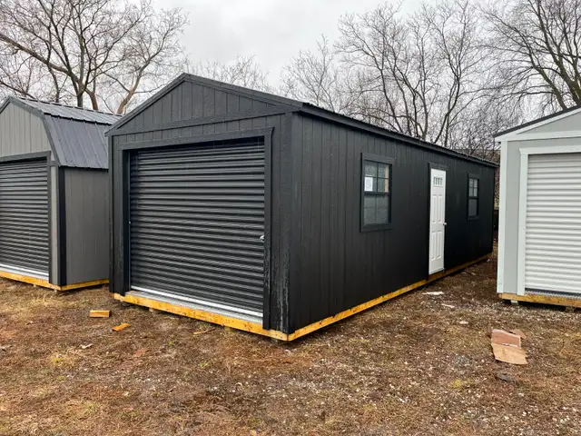 12x32 Prebuilt Garage IN STOCK - 5% OFF SALE & Free Delivery! - Photo 4