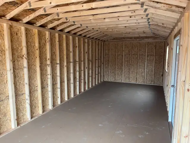 12x32 Prebuilt Garage IN STOCK - 5% OFF SALE & Free Delivery! - Photo 7