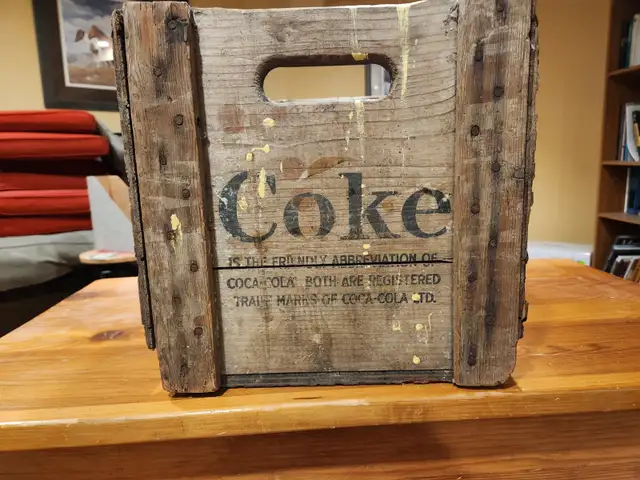 Coca Cola Crate For Sale - Photo 4