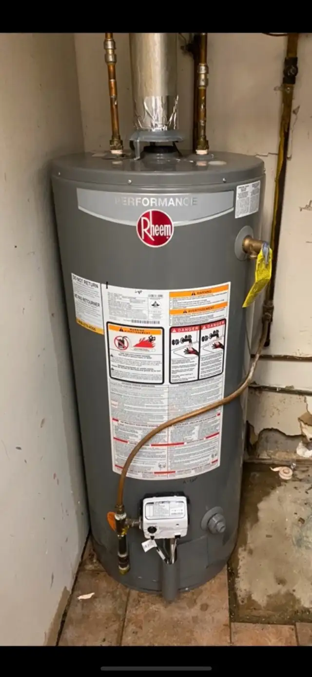 Hot water tank repair and installation