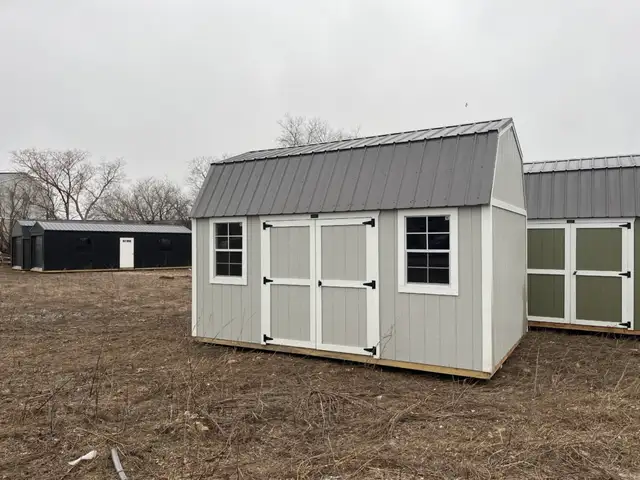 10x16 Side Lofted Shed In Stock/Free Delivery/5% Off Sale