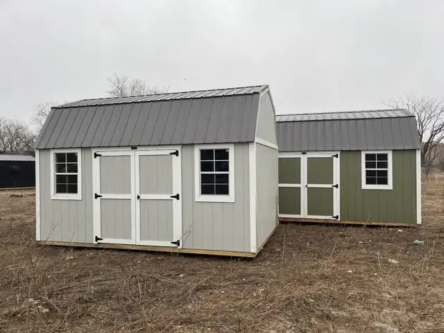 10x16 Side Lofted Shed In Stock/Free Delivery/5% Off Sale - Photo 3