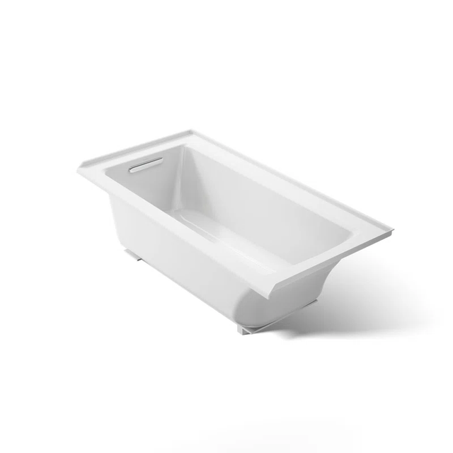Archer 60' x 30' Alcove Soaking Bathtub with integral flange K-1