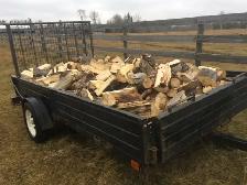 Firewood, Balsam, dried & split ready to burn.