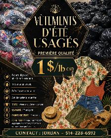 Stock pour marches aux puces — Vetements 1$/lb