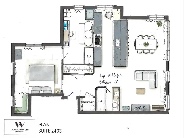 Très grand et luxueux 3 ½ ‘’  ’’  - CONDO W -  2 250$/mois - Photo 10