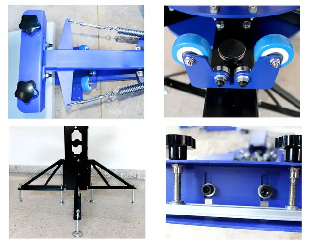4 Color 4 Station Screen Printing Press with Fixed Pallet 006433 - Photo 4