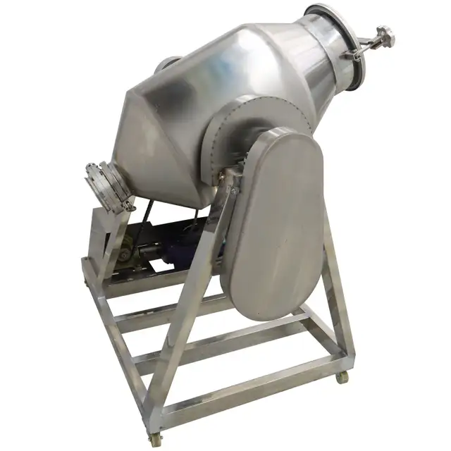 60L 304 Stainless Steel Drum Mixer Feed Granual Mixer 025701 - Photo 4