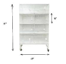 Professional Italian Bird Breeding Cages With Stand On Wheels - Photo 3