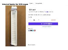 Professional Italian Bird Breeding Cages With Stand On Wheels - Photo 9