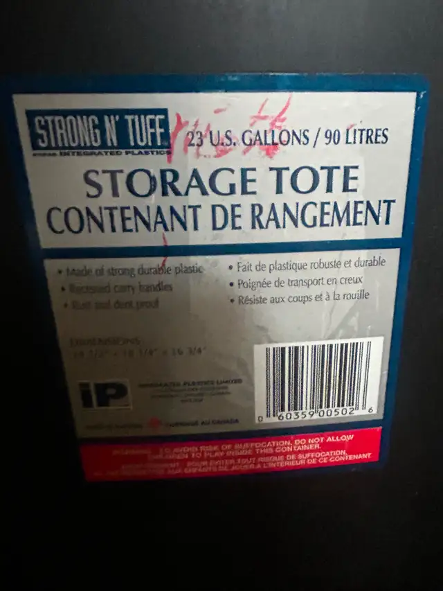 Large storage containers - Photo 2
