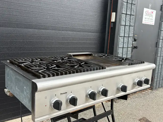 48' Thermador Pro Cooktop - 6 Burner   Griddle - TESTED ✅