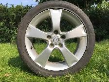 4x Mazda 17" mags 5x114.3   Toyo Proxes 215/45R17 All season